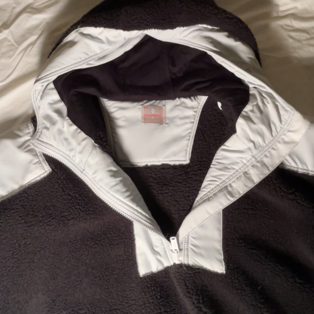 FP Movement Lead The Pack Pullover (Free People Sherpa Fleece Quarterzip) - Picture 5 of 6
